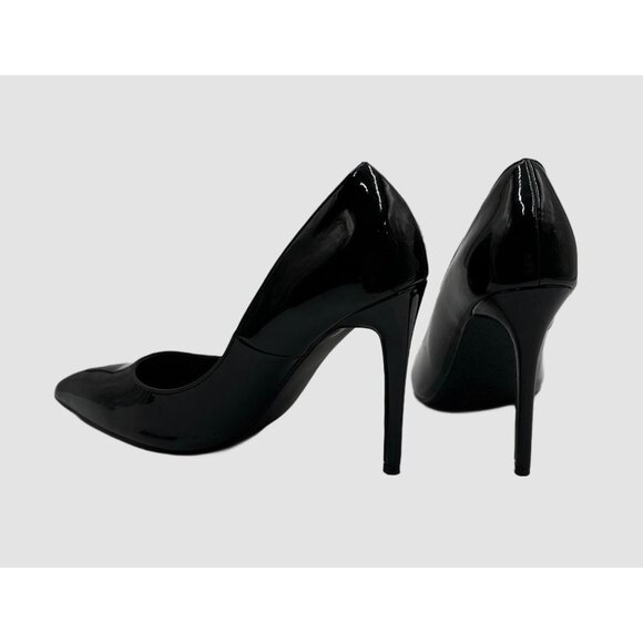 Steve Madden Black Patent 4 inch Stiletto Heels – Size 9M - Picture 1 of 8